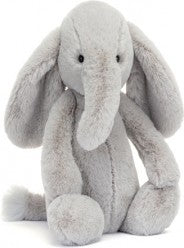BASHFUL LUXE ELEPHANT 'THUDDEUS' ORIGINAL 31CM - Jellycat
