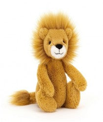 BASHFUL LION SMALL 18CM - Jellycat