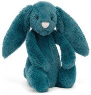 BASHFUL BUNNY MINERAL BLUE LITTLE 18CM - Jellycat