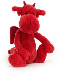 BASHFUL RED DRAGON 31CM - Jellycat