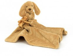 BASHFUL TOFFEE PUPPY SOOTHER 34CM - Jellycat