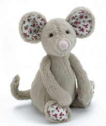 BLOSSOM BEIGE MOUSE 18CM - Jellycat
