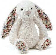 BLOSSOM BUNNY CREAM 18CM - Jellycat