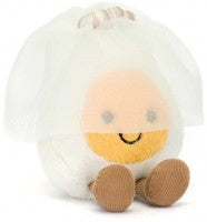 AMUSEABLE BOILED EGG BRIDE 14CM - Jellycat
