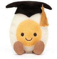 AMUSEABLE BOILED EGG GRADUATION 14CM - Jellycat