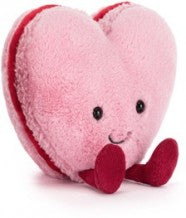 AMUSEABLES COLETTE HEART MACARON 13CM - Jellycat