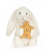 CREAM BUNNY WITH STAR - Jellycat