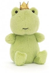 CROWNING CROAKER FROG GREEN 12CM - Jellycat