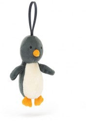 FESTIVE FOLLY PENGUIN 10CM - Jellycat