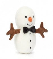 FESTIVE FOLLY SNOWMAN 9CM - Jellycat