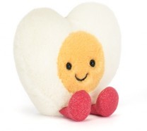 AMUSEABLES HEART BOILED EGG 12CM - Jellycat
