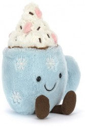 AMUSEABLES HOT CHOCOLATE WITH MARSHMALLOWS 21CM - Jellycat