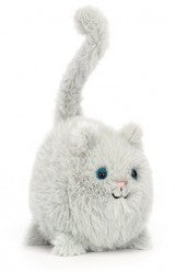 KITTEN CABOODLE GREY 10CM - Jellycat