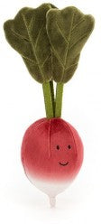 VIVACIOUS VEGETABLE RADISH 18CM - Jellycat