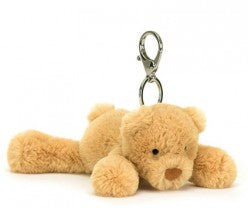 SMUDGE BEAR BAG CHARM 16CM - Jellycat