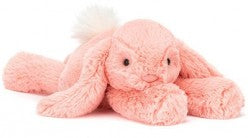 SMUDGE RABBIT APRICOT 24CM - Jellycat