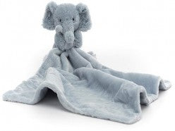 SNUGGLET ELEPHANT SOOTHER/COMFORTER 33CM - Jellycat