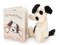 BOOK - THE SCRUFFY PUPPY BOOK - Jellycat