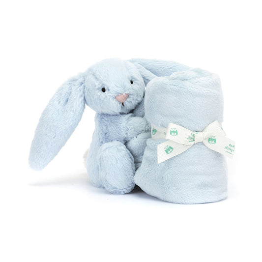 BASHFUL BLUE BUNNY SOOTHER 34CM - Jellycat