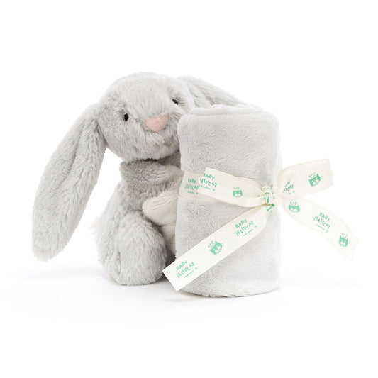 BASHFUL SILVER BUNNY SOOTHER 34CM - Jellycat