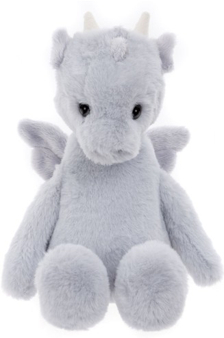 In Stock Now - BEAR & ME: DRACO DRAGON GREY M 30CM