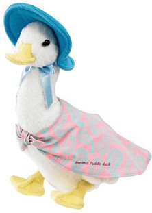 giant jemima puddle duck soft toy