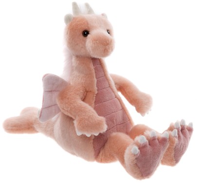 Charlie Bears Bearhouse Bears In Stock Now - BEARHOUSE: HEARTS DRAGON 20CM