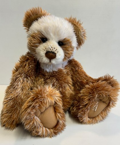 Pre-Loved - Charlie Bears - PRE-LOVED: CHARLIE BEARS HOT CROSS BUN 15"