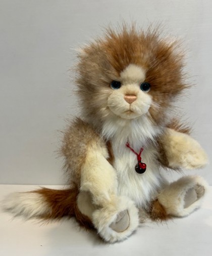 Pre-Loved - Charlie Bears - PRE-LOVED: CHARLIE BEARS TIGGS (CAT) 16"