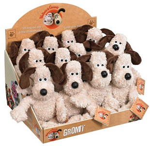 wallace and gromit stuffed animals