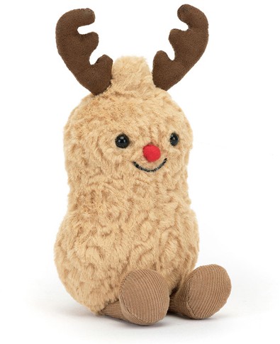 Jellycat Christmas - AMUSEABLE PEANUT REINDEER 15CM