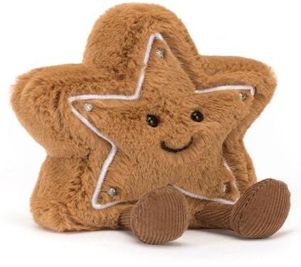 Jellycat Christmas - AMUSEABLE STAR COOKIE 13CM