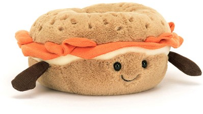 Jellycat Amuseables - AMUSEABLES BAGEL 14CM