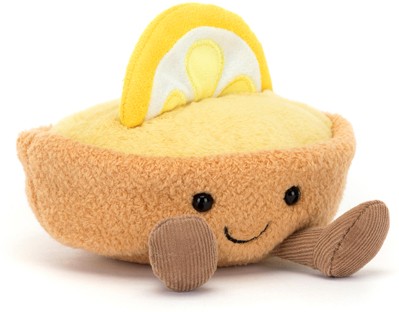 Jellycat Amuseables - AMUSEABLES COLLETTE TARTE AU CITRON 11CM