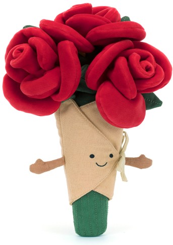 Jellycat Amuseables - AMUSEABLES ROSE BOUQUET 30CM