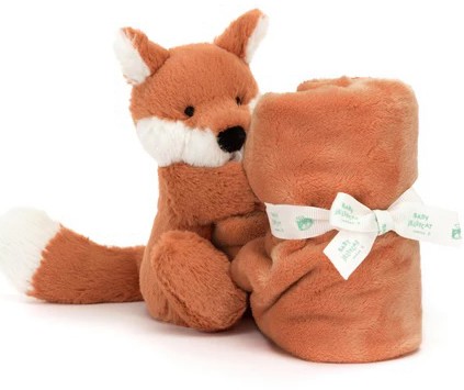 Jellycat Animals - BASHFUL FOX CUB SOOTHER 34CM