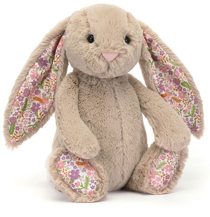 Jellycat Bunnies - BLOSSOM BEIGE BUNNY 'PETAL' ORIGINAL 31CM