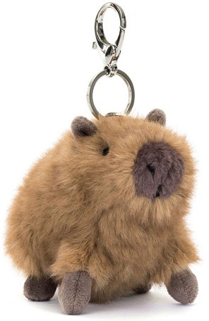 Jellycat Bag Charms - CLYDE CAPYBARA BAG CHARM 14CM