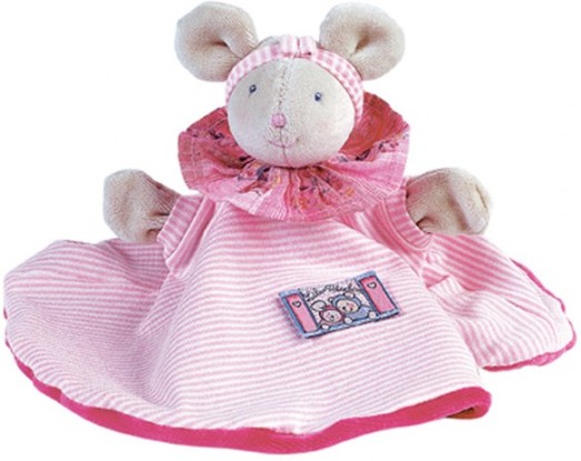 Moulin Roty Lila Mouse Comforter, Baby Toys and Christening Gifts