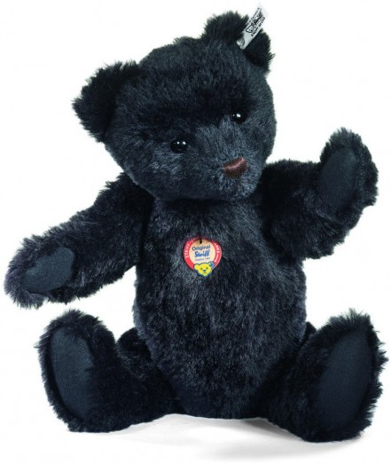 all black teddy bear