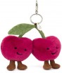 AMUSEABLES CHERRIES BAG CHARM 16CM