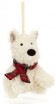 MUNRO SCOTTIE DOG DECORATION 11CM